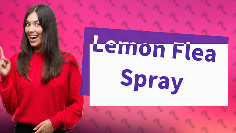 Lemon Flea Spray