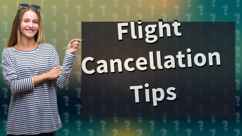 Flight Cancellation Tips