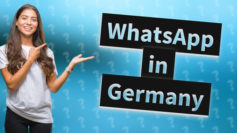 WhatsApp in Germany