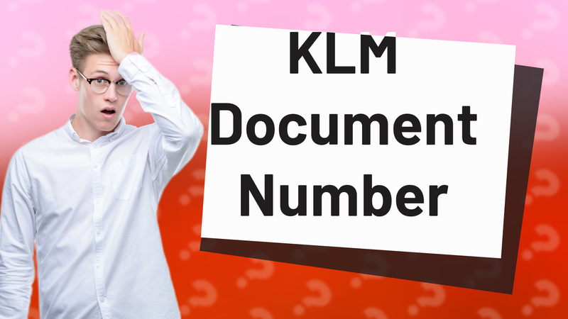 KLM Document Number