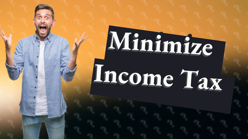 Minimize Income Tax