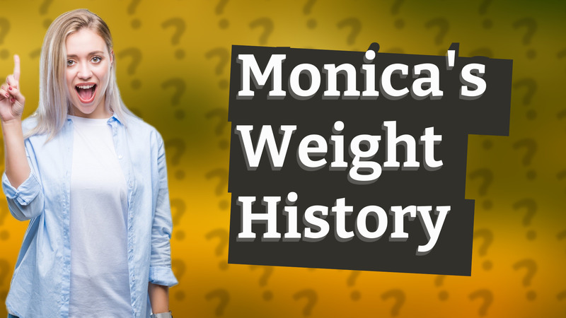 Monica's Weight History