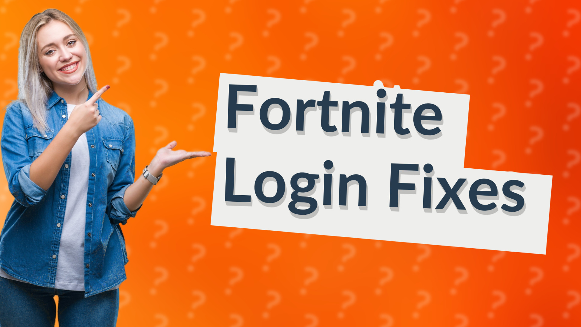 Fortnite Login Fixes
