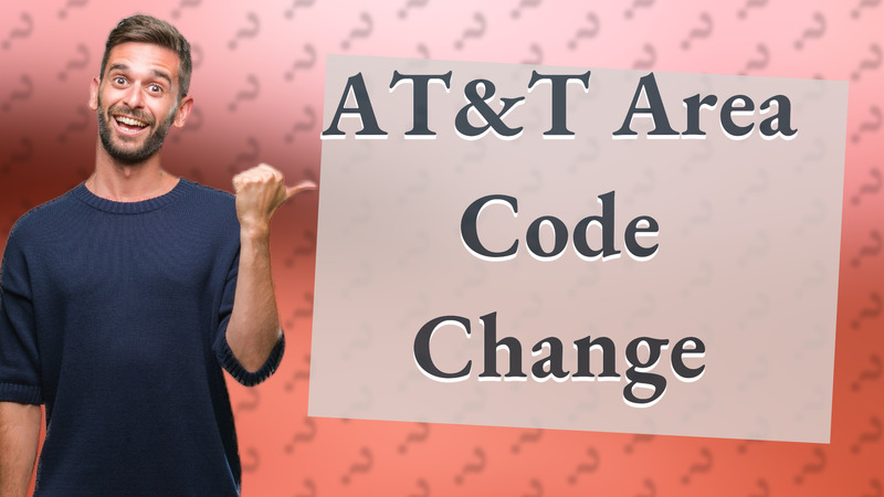 AT&T Area Code Change
