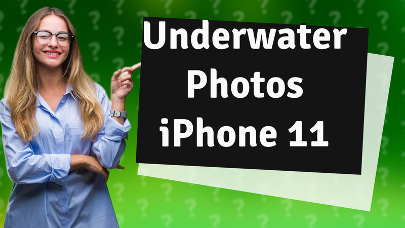 Underwater Photos iPhone 11