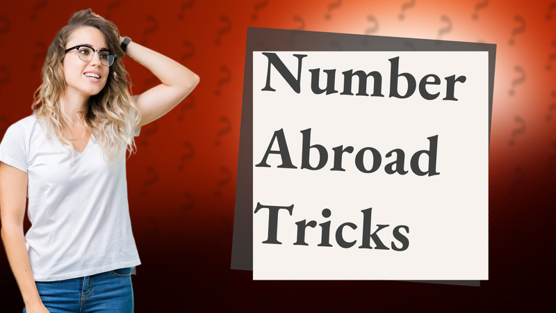Number Abroad Tricks