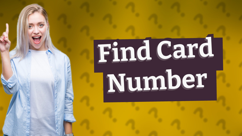 Find Card Number