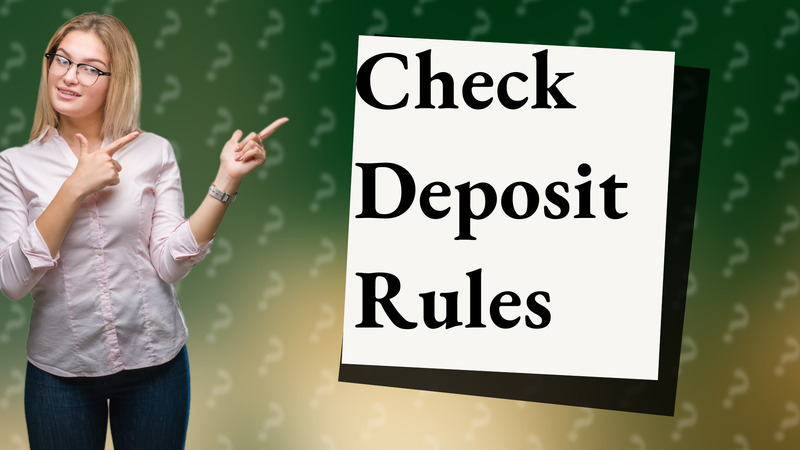 Check Deposit Rules