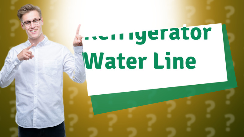 Refrigerator Water Line