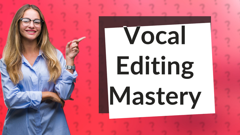 Vocal Editing Mastery
