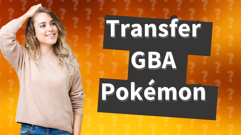 Transfer GBA Pokémon