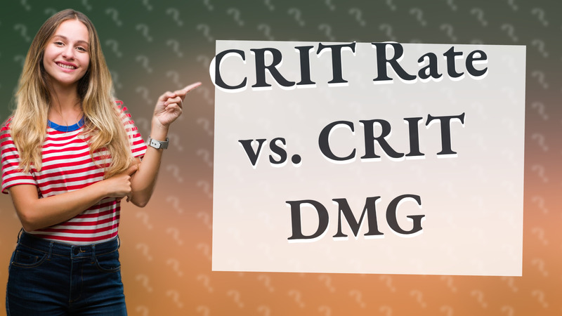 CRIT Rate vs. CRIT DMG