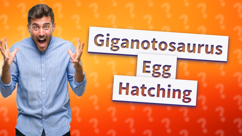 Giganotosaurus Egg Hatching