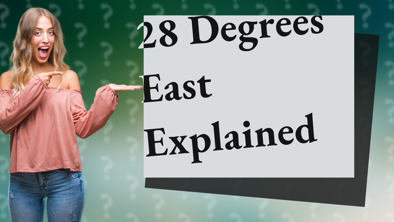 28 Degrees East Explained