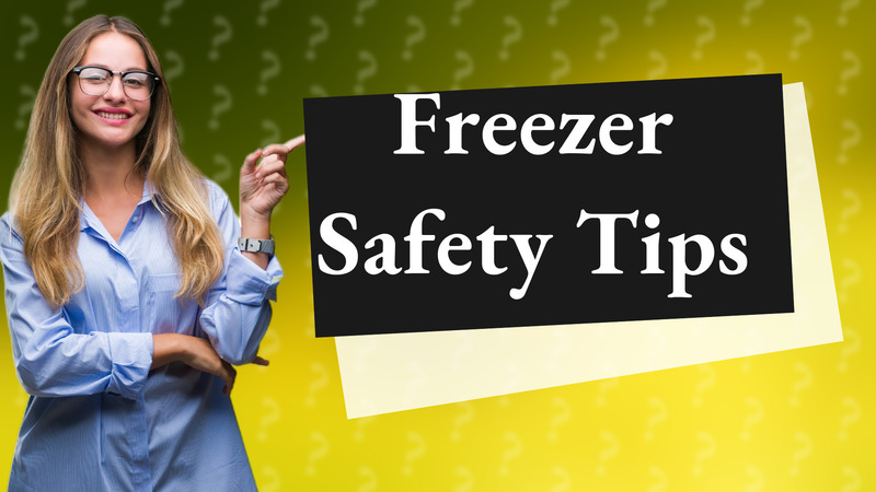 Freezer Safety Tips