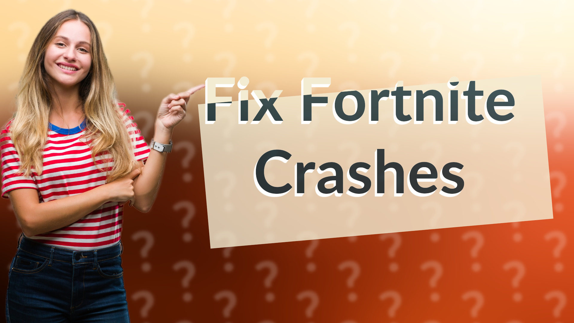 Fix Fortnite Crashes