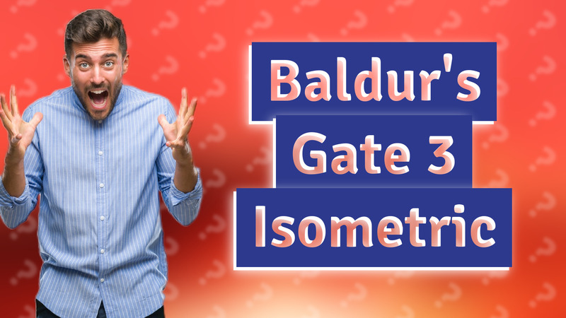 Baldur's Gate 3 Isometric