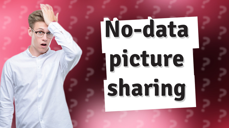 No-data picture sharing