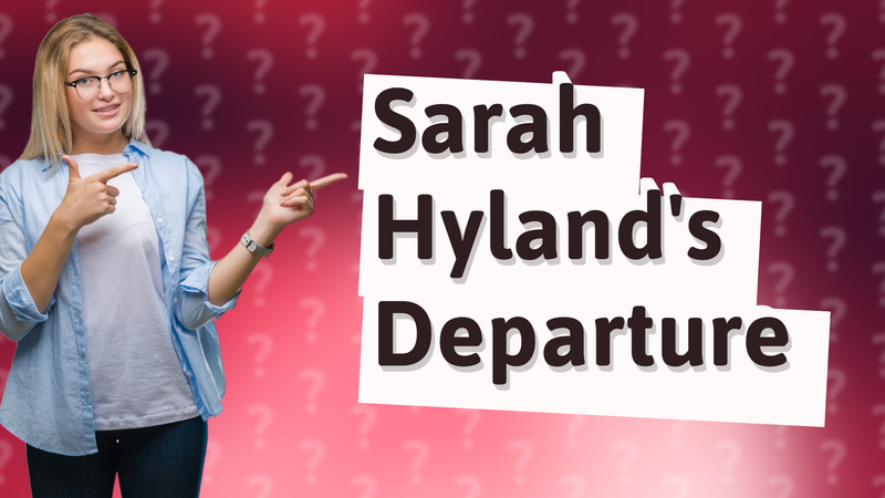 Sarah Hyland's Departure