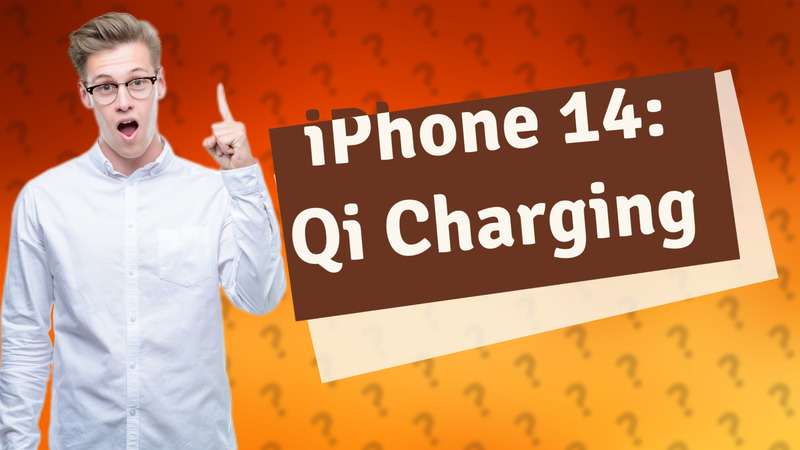 iPhone 14: Qi Charging