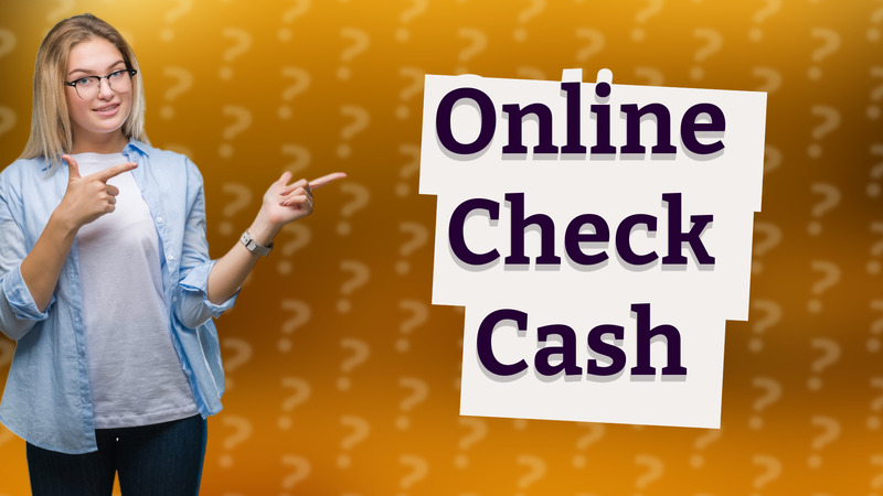 Online Check Cash