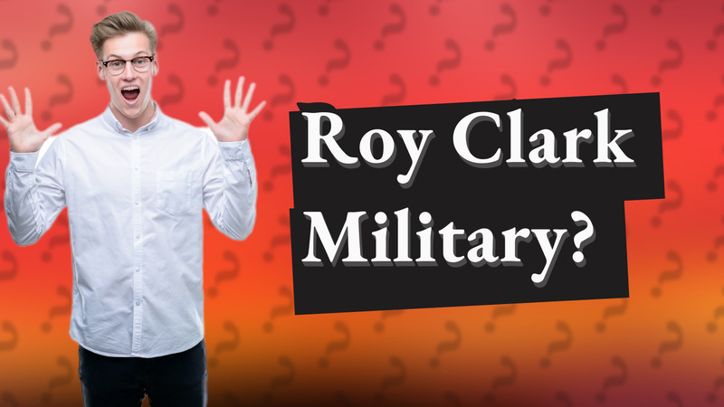Roy Clark Military?