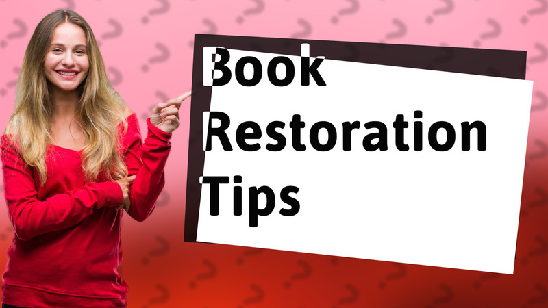 Book Restoration Tips