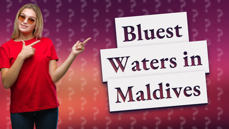 Bluest Waters in Maldives