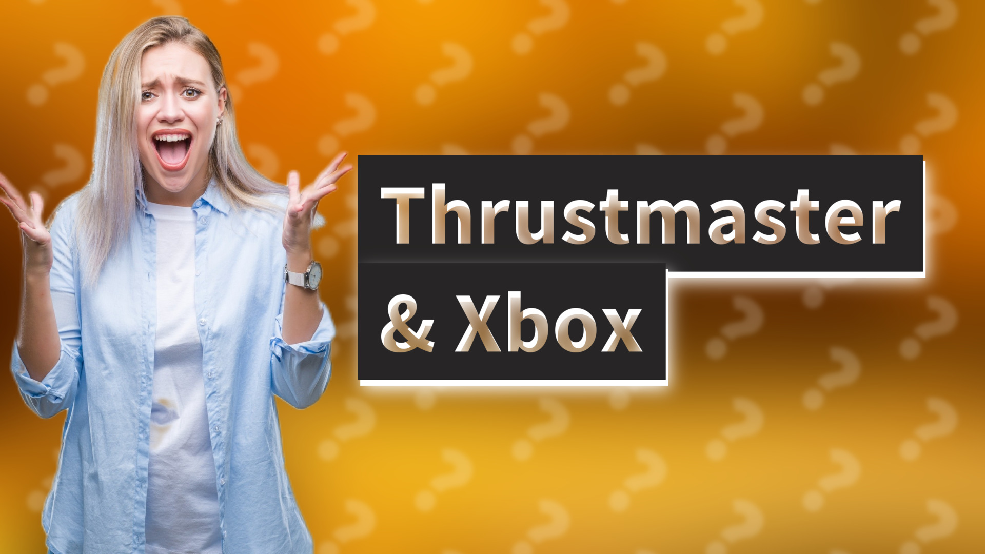 Thrustmaster & Xbox
