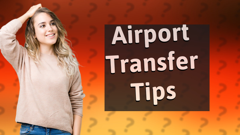 Airport Transfer Tips