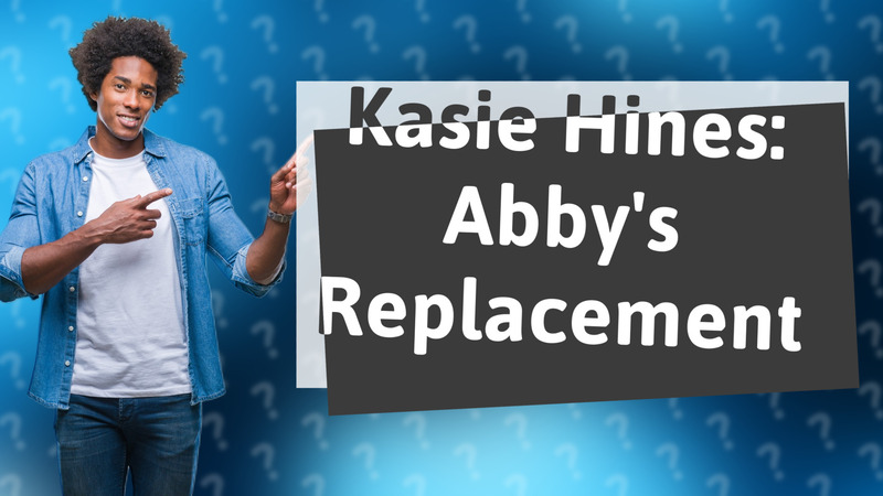 Kasie Hines: Abby's Replacement