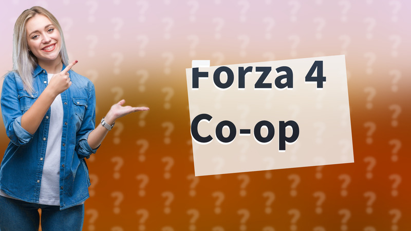 Forza 4 Co-op