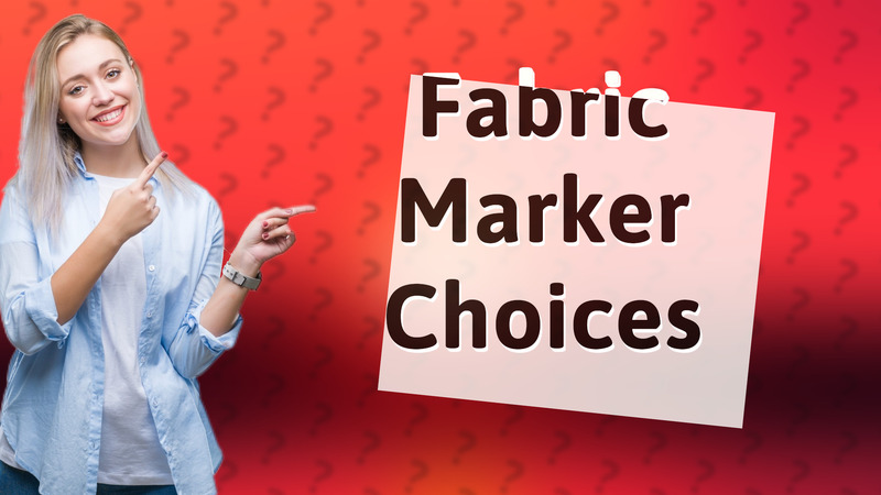 Fabric Marker Choices