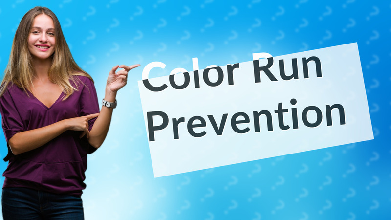 Color Run Prevention