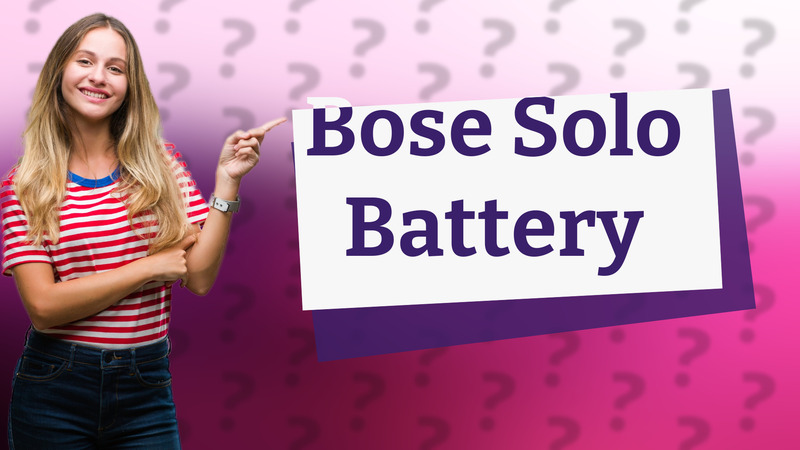 Bose Solo Battery