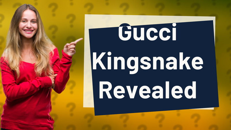 Gucci Kingsnake Revealed