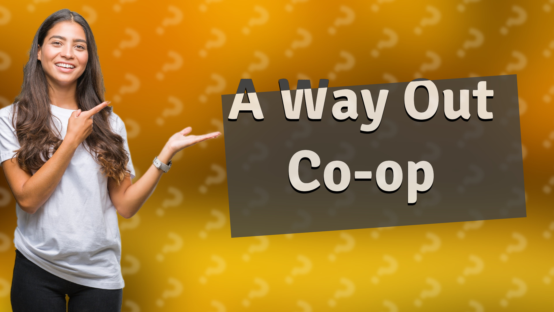 A Way Out Co-op