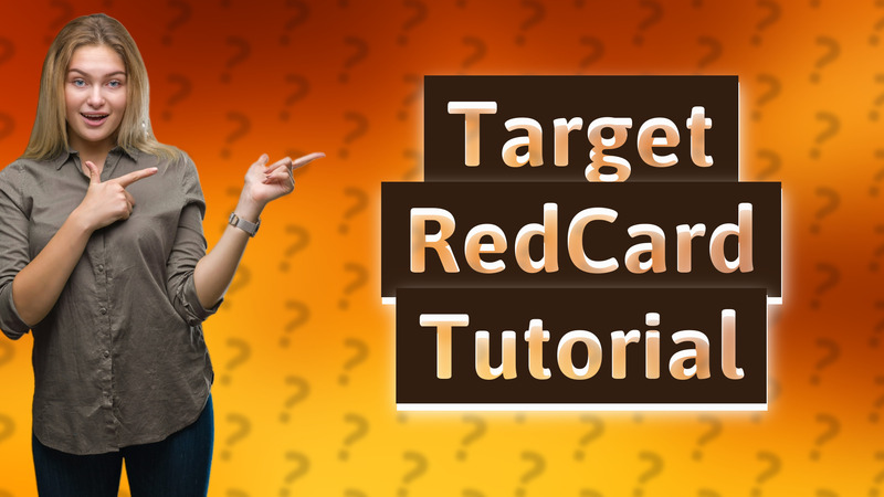 Target RedCard Tutorial