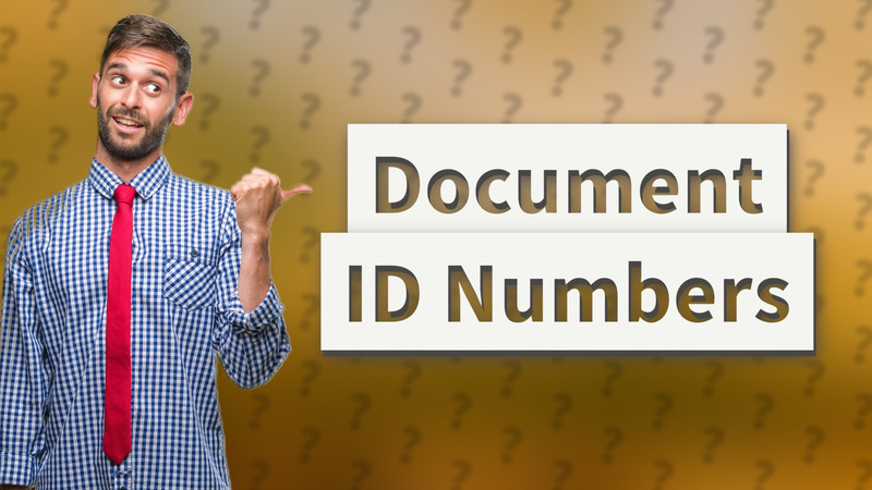 Document ID Numbers