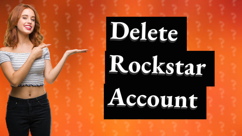 Delete Rockstar Account