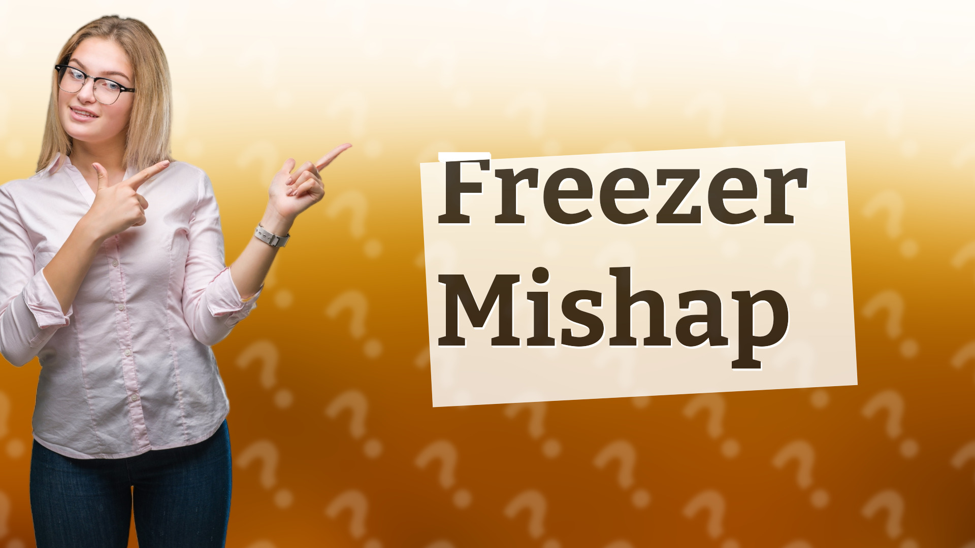 Freezer Mishap