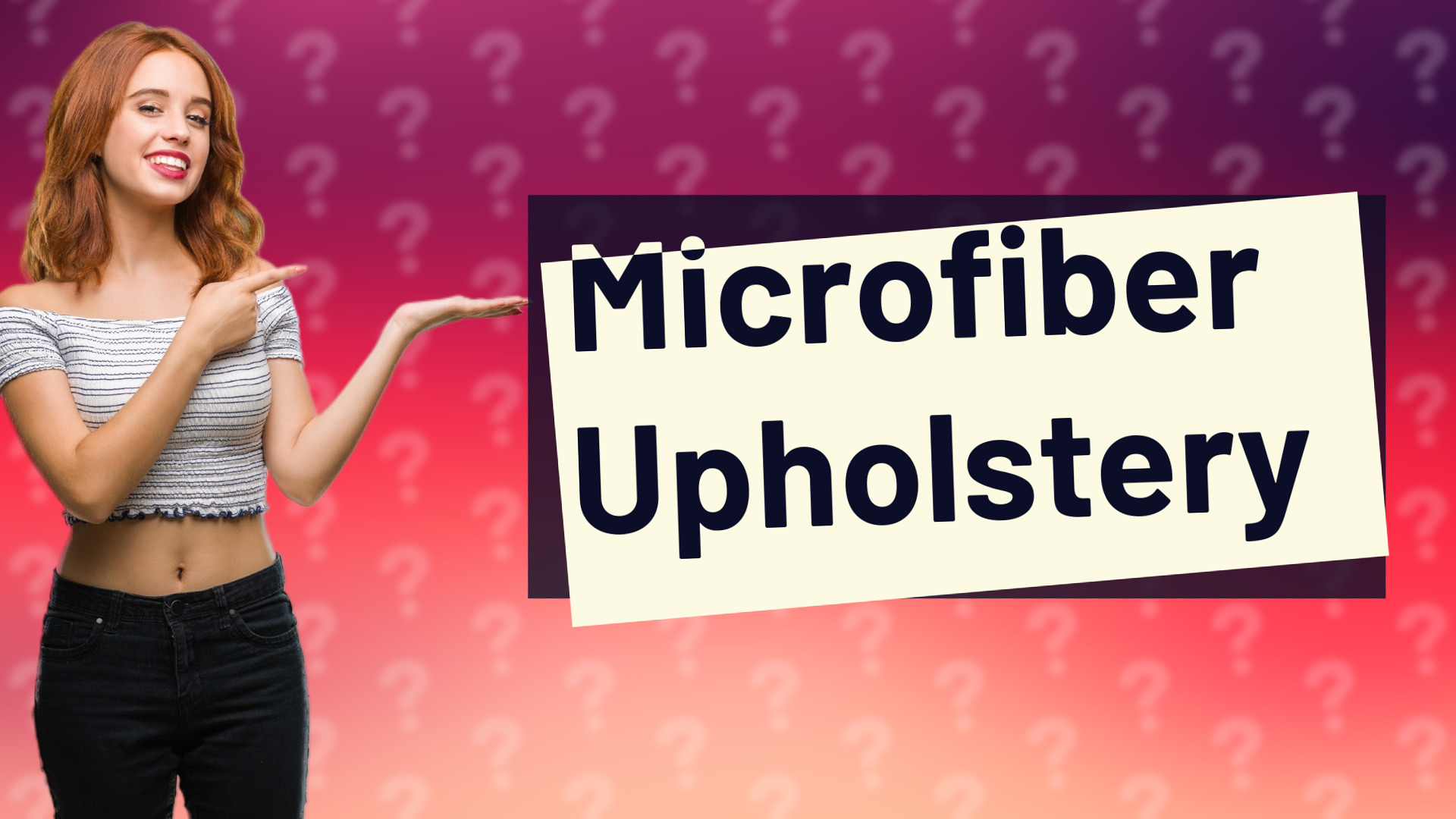 Microfiber Upholstery