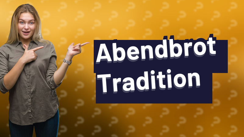 Abendbrot Tradition