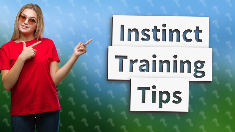 Instinct Training Tips