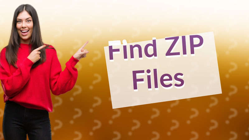 Find ZIP Files