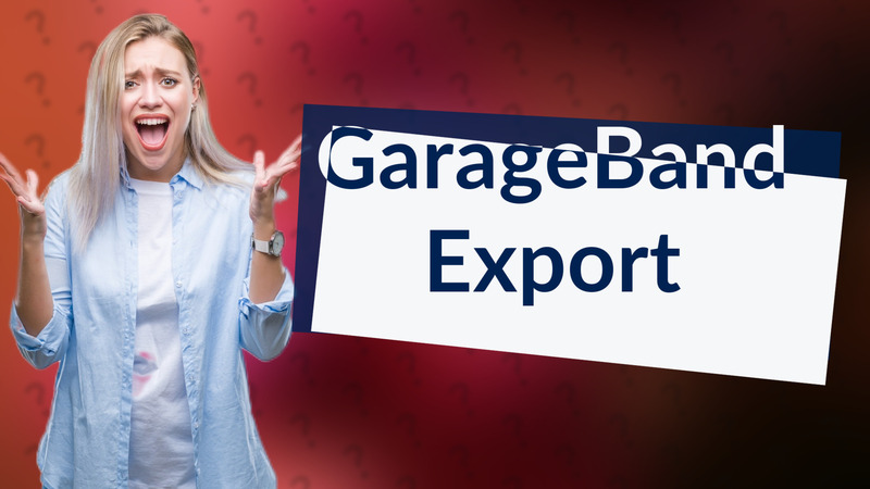 GarageBand Export