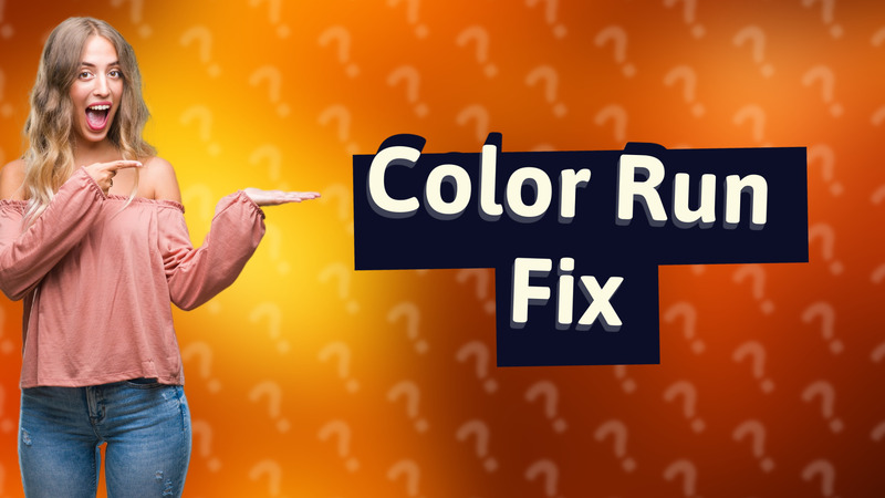 Color Run Fix