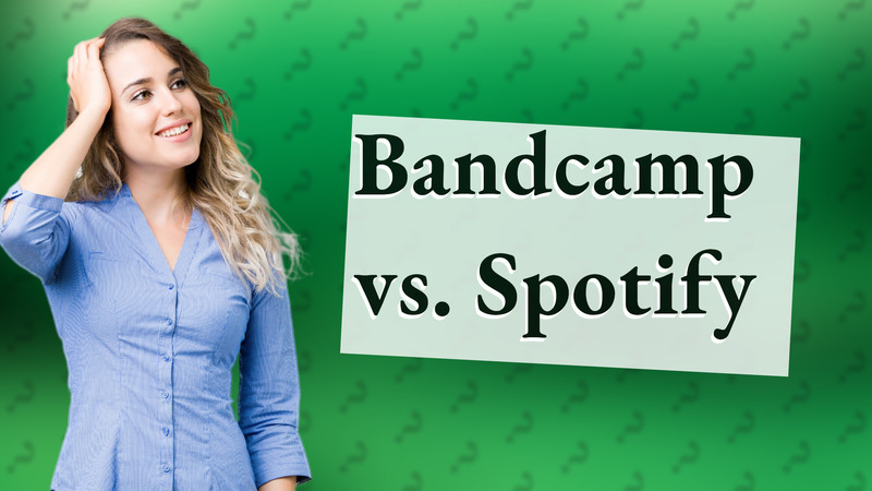 Bandcamp vs. Spotify
