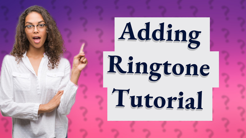 Adding Ringtone Tutorial