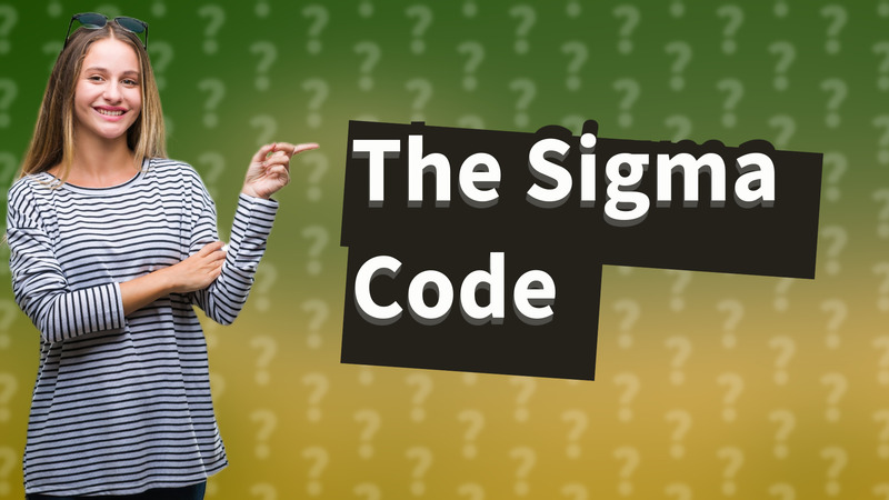 The Sigma Code